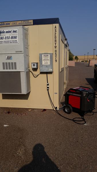Temporary Power For Job Site Office In Phoenix, AZ
